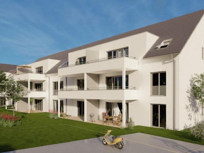 Moderne 3-Zimmer-Wohnung in zentraler Lage mit Balkon und Tiefgarage